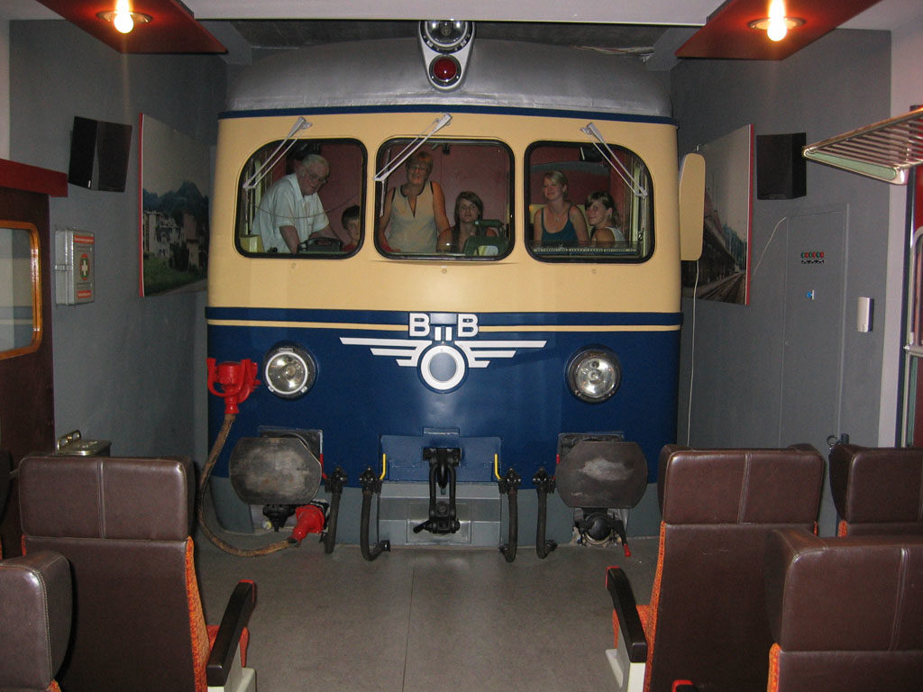 Fahrsimulator im Museum St. Veit